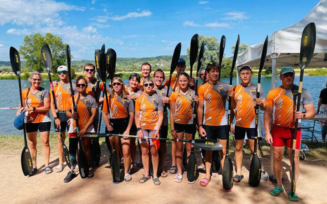 Sept médailles nationales pour l’ACBB canoë-kayak