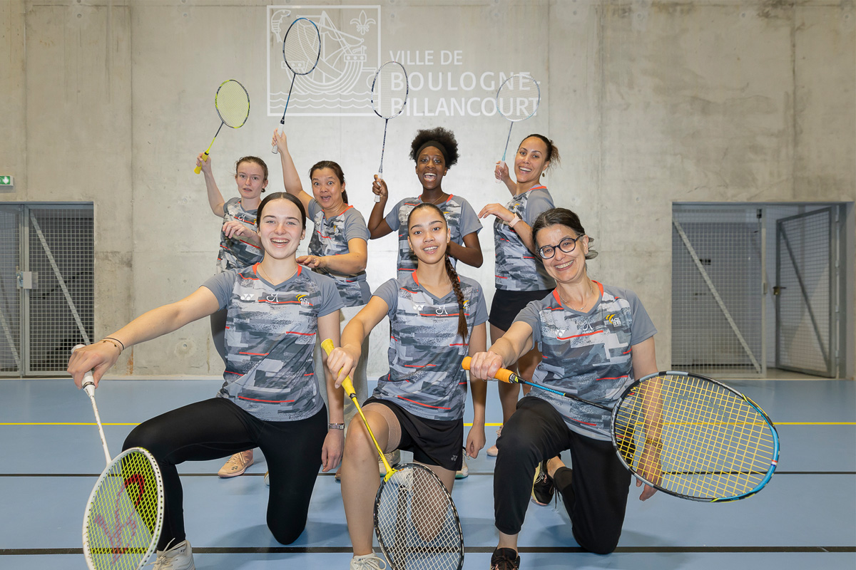 L’ACBB badminton : 100% femmes | ACBB
